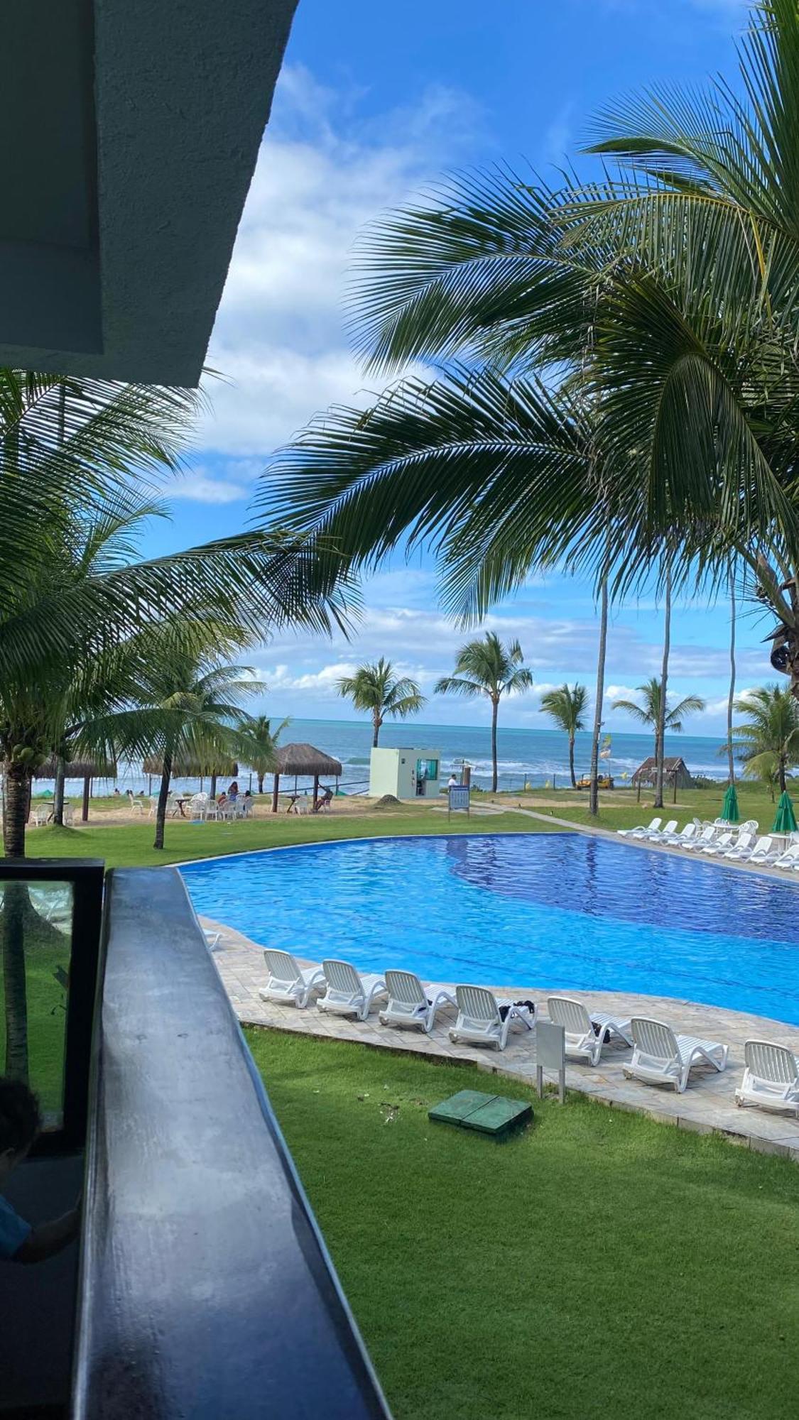 Ancorar 1205-Beira-Mar:Vista Para O Mar E Piscina! Pôrto das Galinhas エクステリア 写真